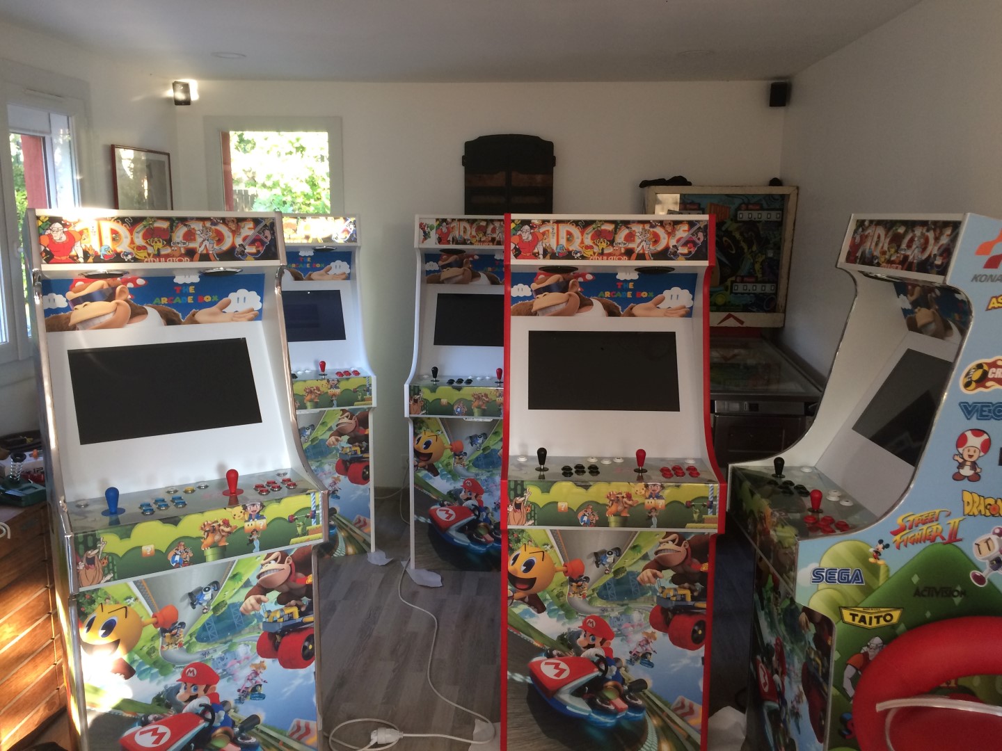 Salle de jeux arcade à domicile